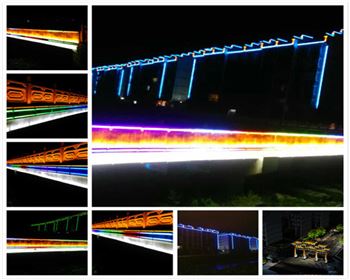 甘肅漢中鎮巴鹿子壩安置點神鹿苑小區亮化、照明工程