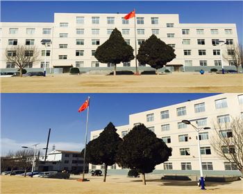 學校太陽能路燈-甘肅省平涼市學校路燈工程